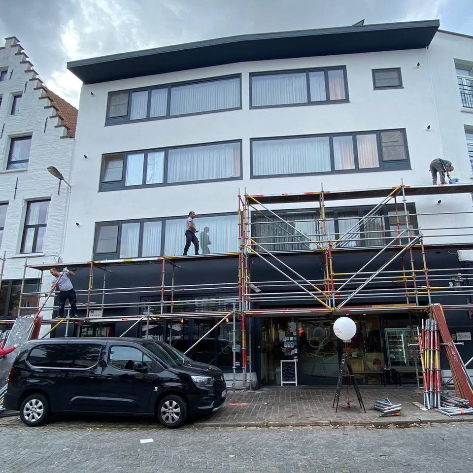 Building after the works